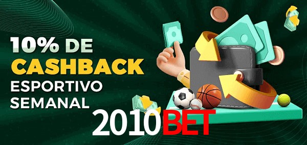 10% de bônus de cashback na 2010BET